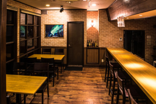 画像：飲食店内装工事